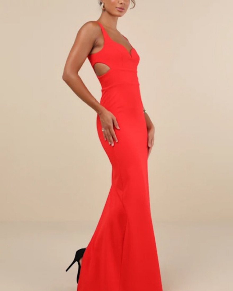 strapless open back dress STELLA SILK TWILL DRESS IN LOLLY – Alexis Dawn Store main image 0