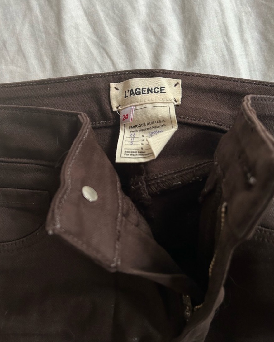 L’Agence Margot Espresso Skinny Jeans - Image 4