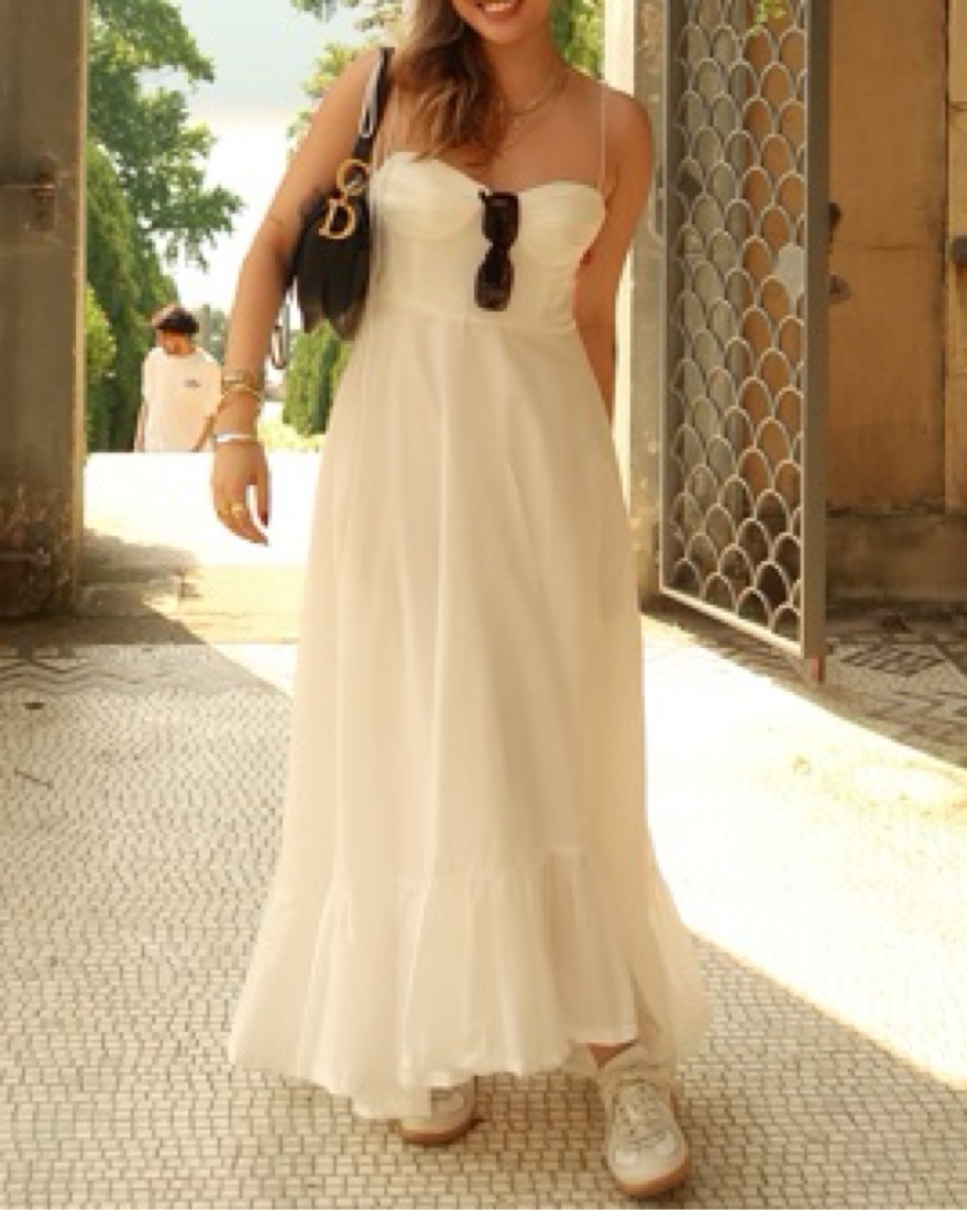 green emerald velvet dress Zara Trafaluc White Ruffle Tank Sleeve Dress with Low Back NWT- Size S   The Saved Collection