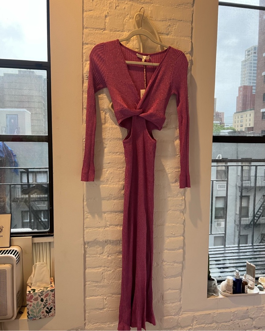 Bernette Dress in Orchid Sparkle - Image 2