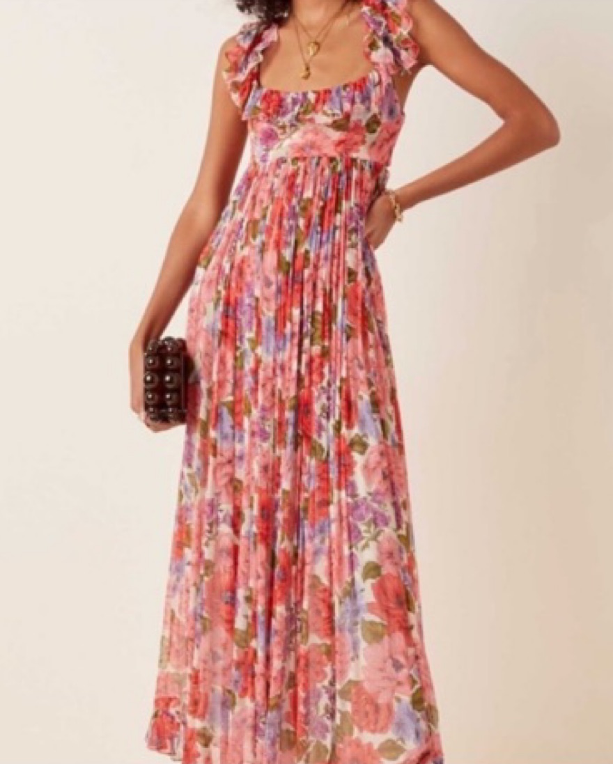 Zimmermann Floral Midi Dress - Image 1