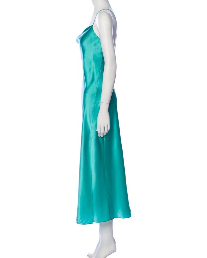 green emerald velvet dress Alex Evenings Regular