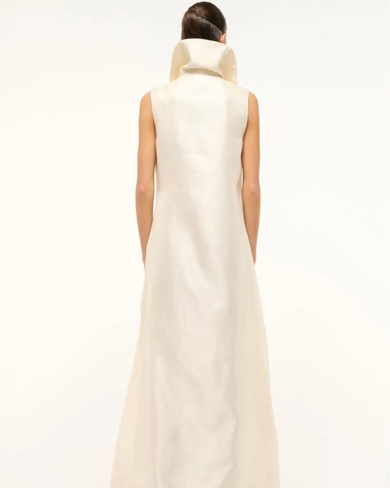 Staud Vinny Dress Ivory by Staud - Pickle