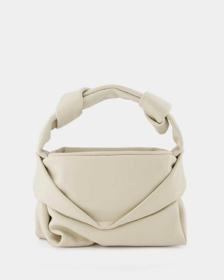 Staud Leather Kiss Bag - Cream - Image 2