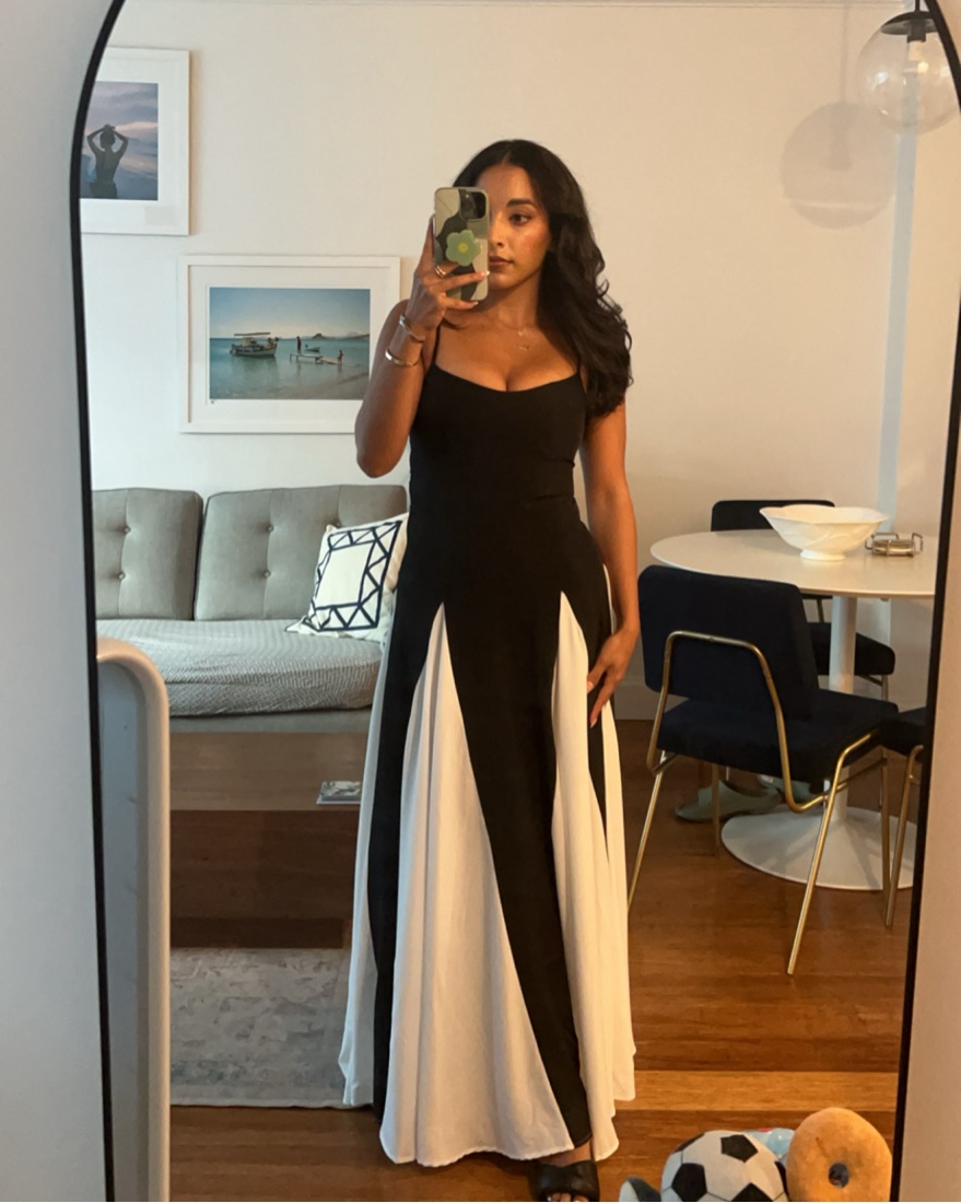 green emerald velvet dress Long-Sleeve Draped Maxi Dress main image 0