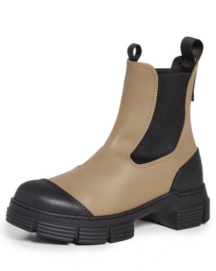Ganni Rubber Chelsea Boots - Image 2