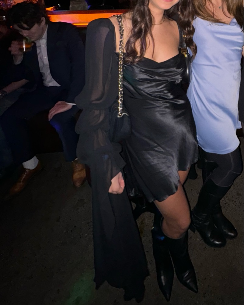 For Love & Lemons Willow Dress in Black by For Love & Lemons - Pickle