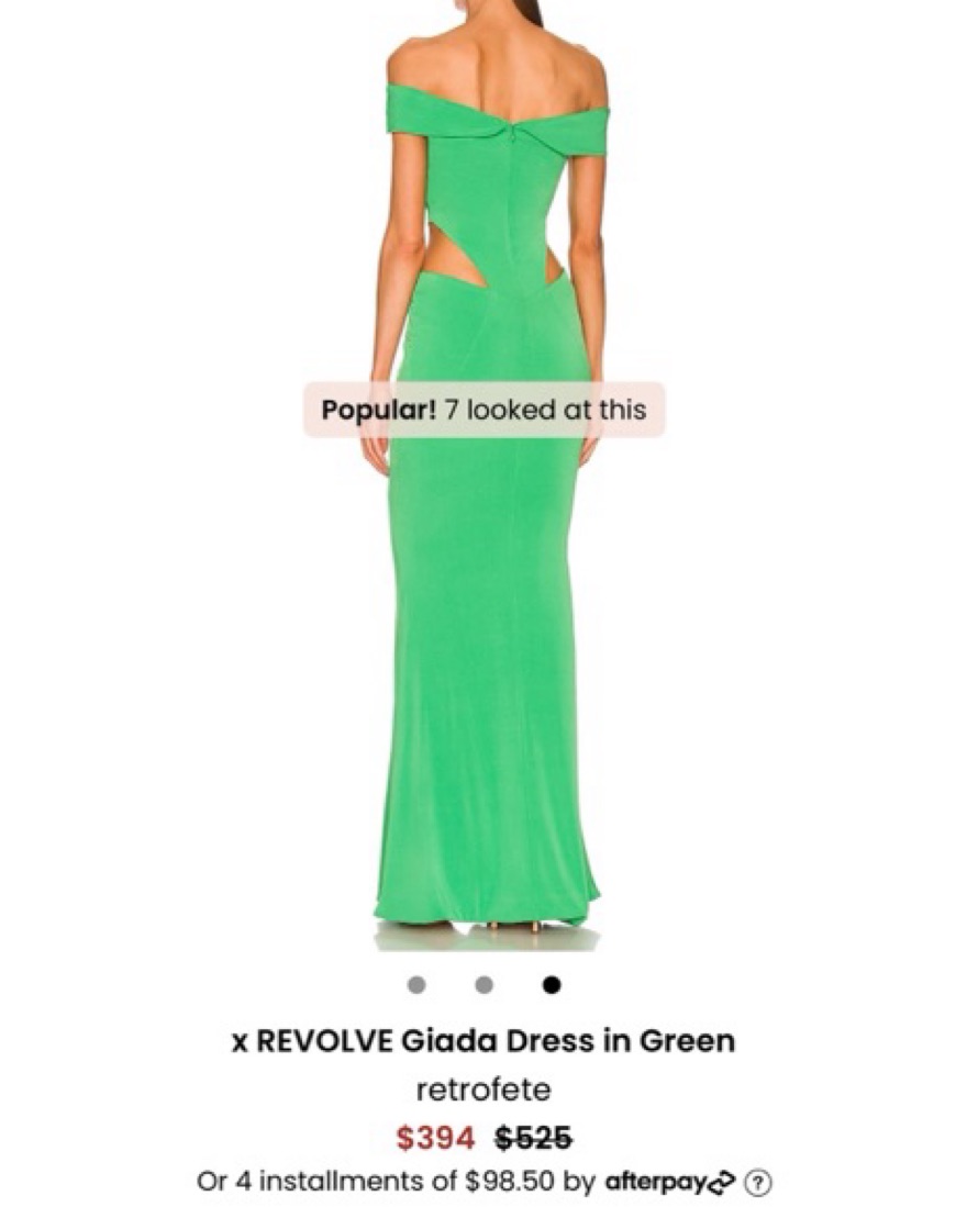 Insane Green Dress by Retrofete - Pickle