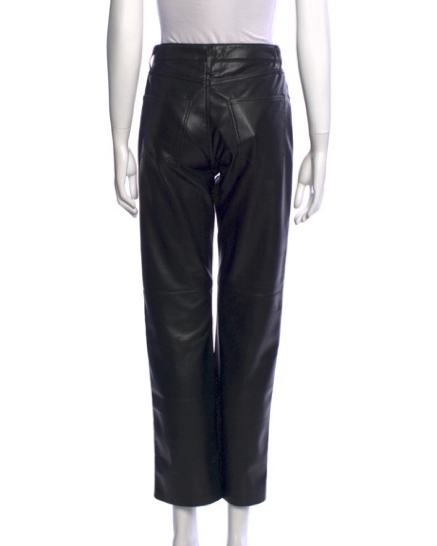 Black Nanushka Straight Leg Pants - Image 3