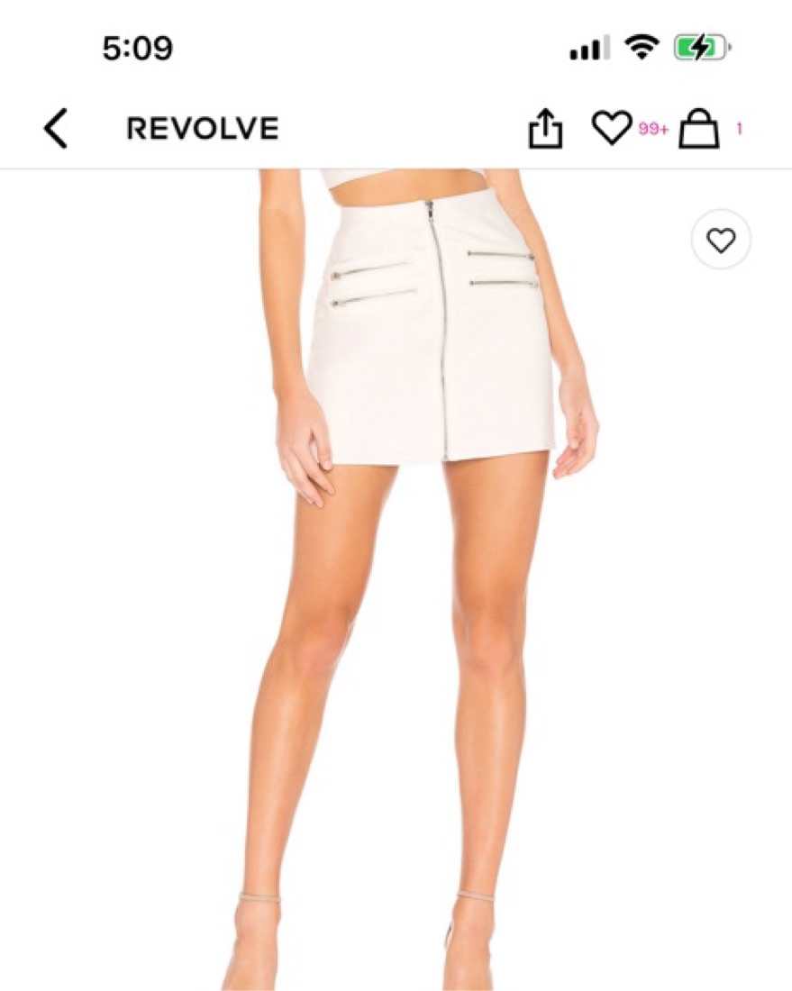 Gwen Moto Skirt - Image 1