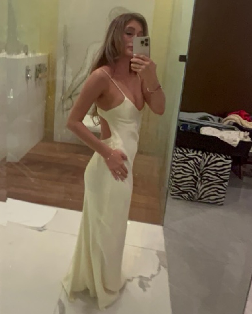 Zara Yellow Maxi Dress - Image 3