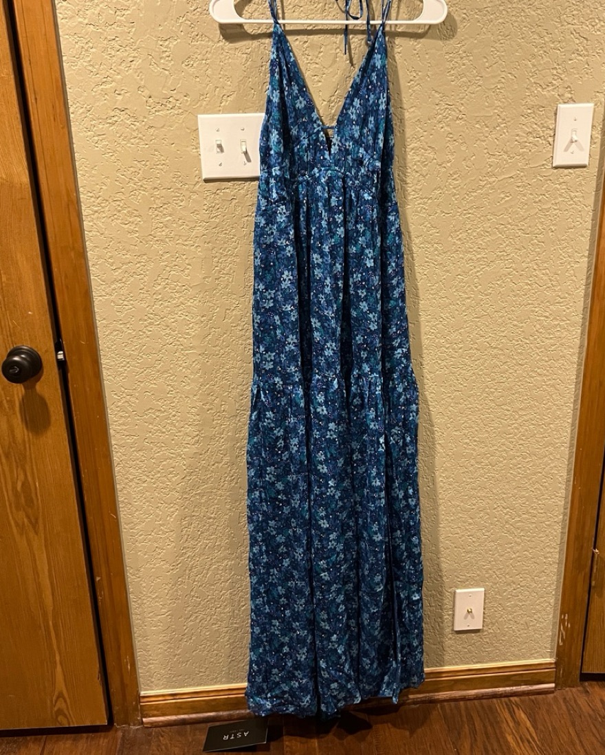 ASTR the Label Floral Tiered Maxi - Image 3