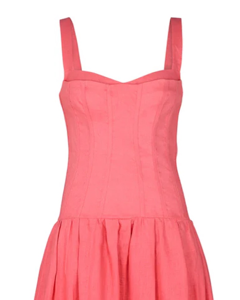 Nicholas Makenna Drop Waist Midi Dress by Nicholas