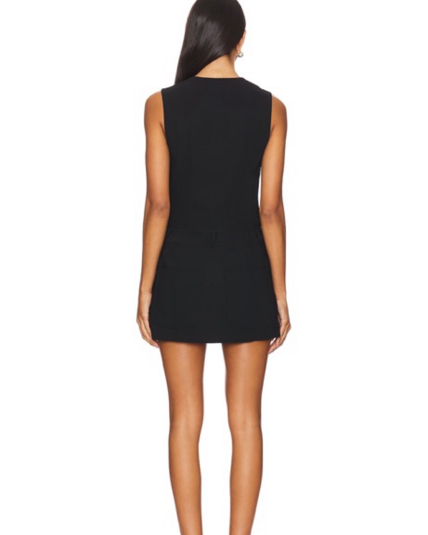 Amanda Uprichard Black Dress - Image 2