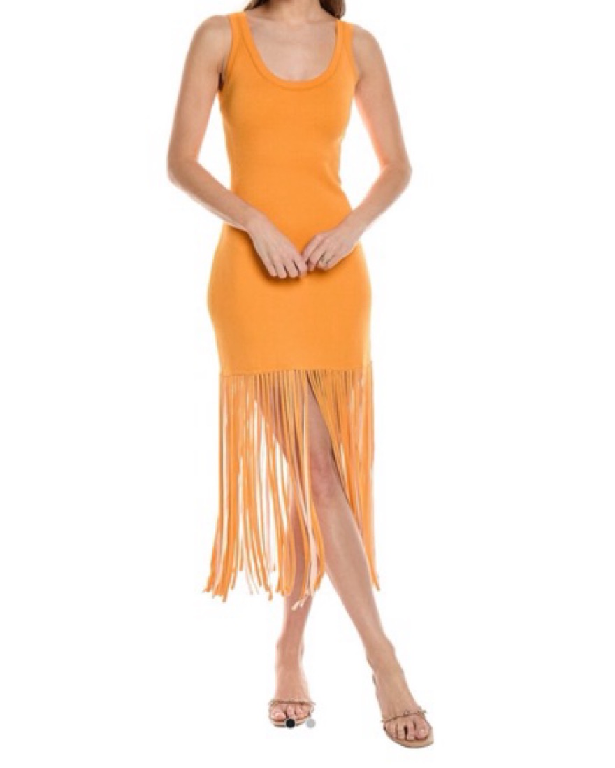 strapless open back dress Sandro Eyelet Dress in Orange Tiger by Splendid  Frockaholics at Momento  Dezigns