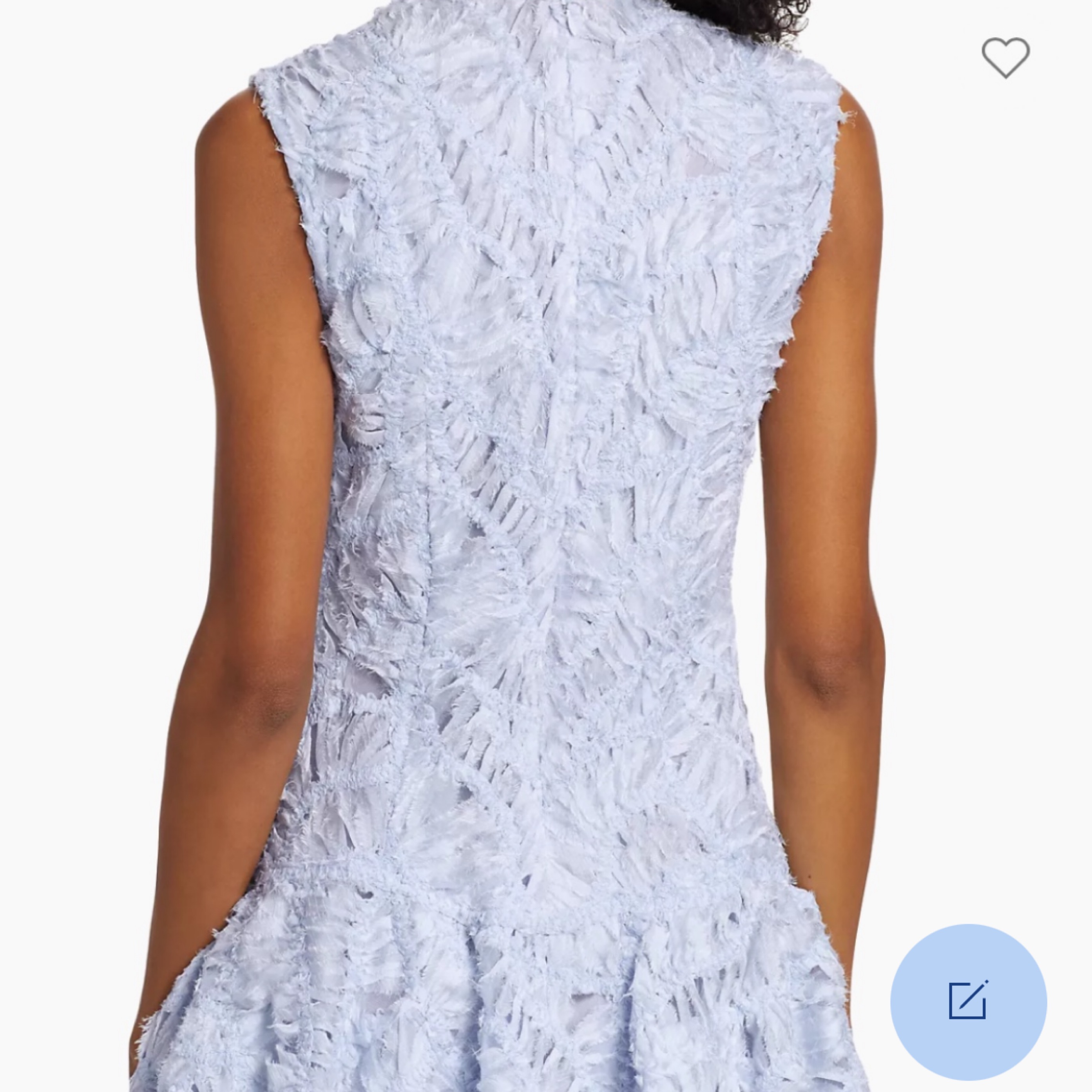 open lace back dress Simkhai Women's Beaux Tiered Mini Dress - Black