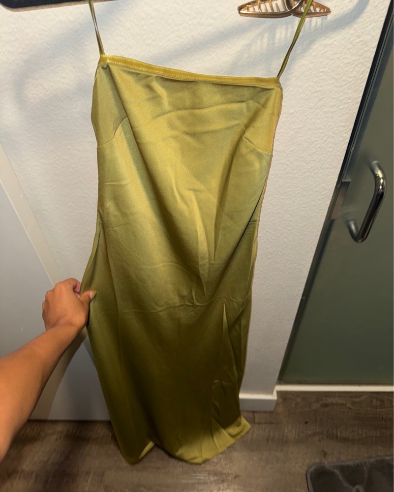 green emerald velvet dress IT GIRL METALLIC MINI DRESS IN GREEN  AKIRA