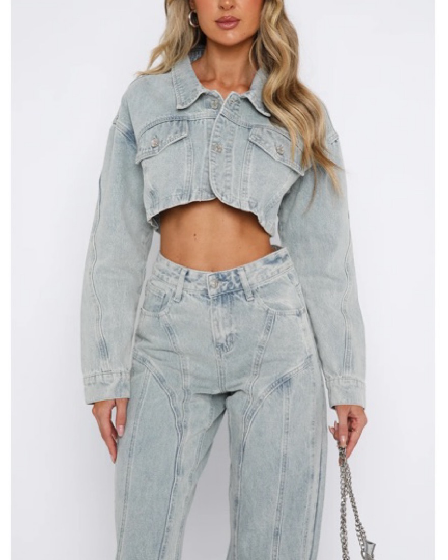 Denim Two Piece  - Image 2