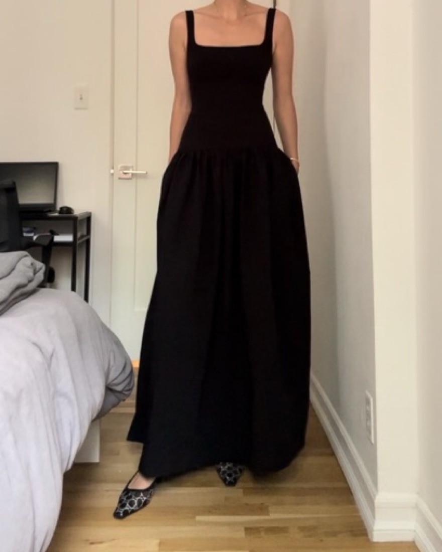 knee length dresses for ladies Aria Maxi Dress x Ella Rose – shoprntl main image 1