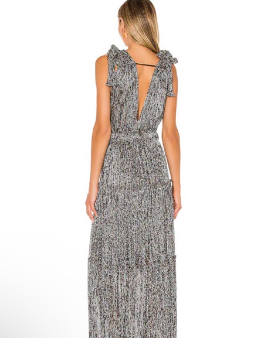 Black And Gold Sabina Musayev dress - Image 2