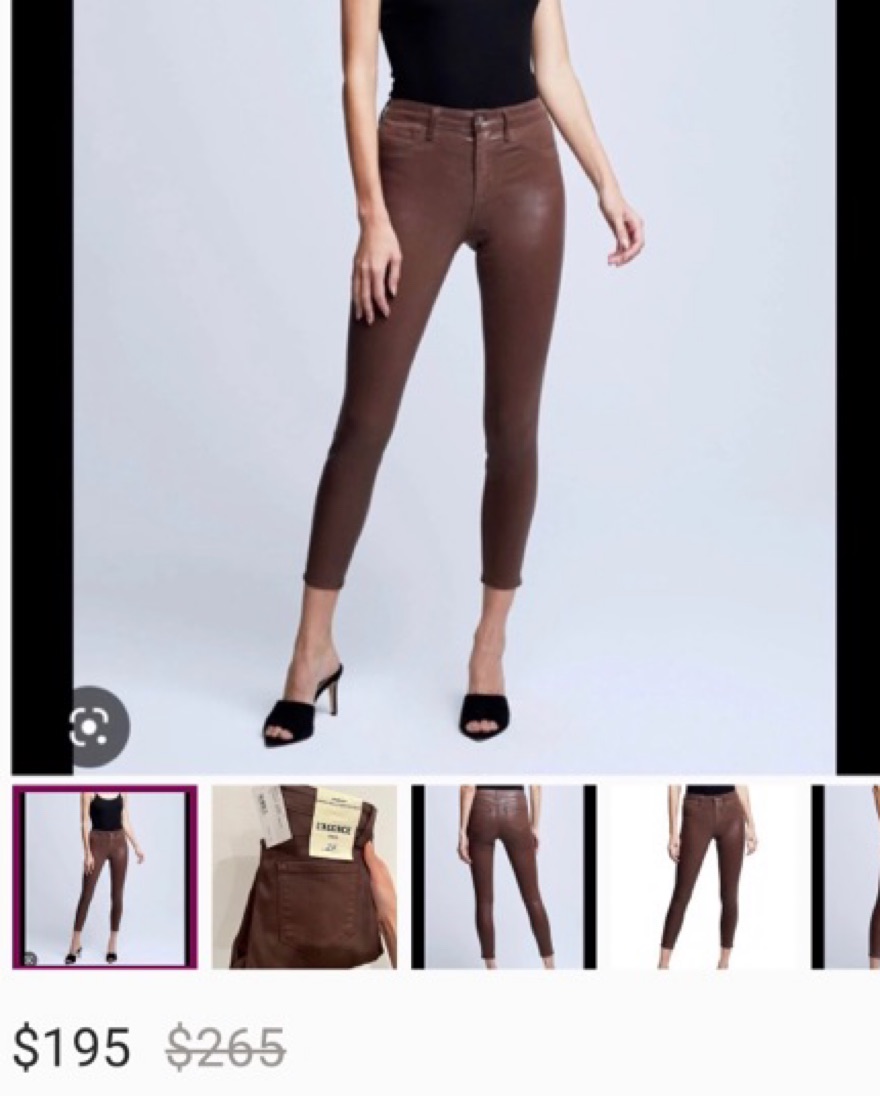 L’Agence Margot Espresso Skinny Jeans - Image 3