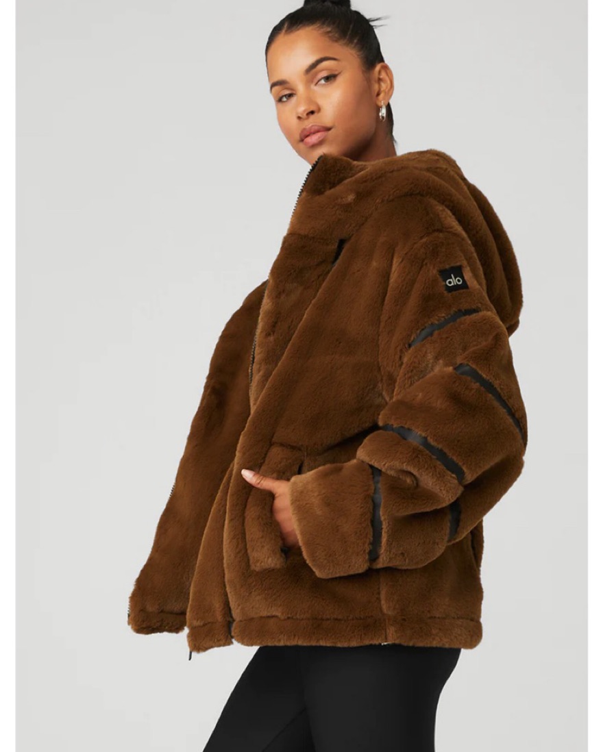 Alo Fur Coat - Image 4