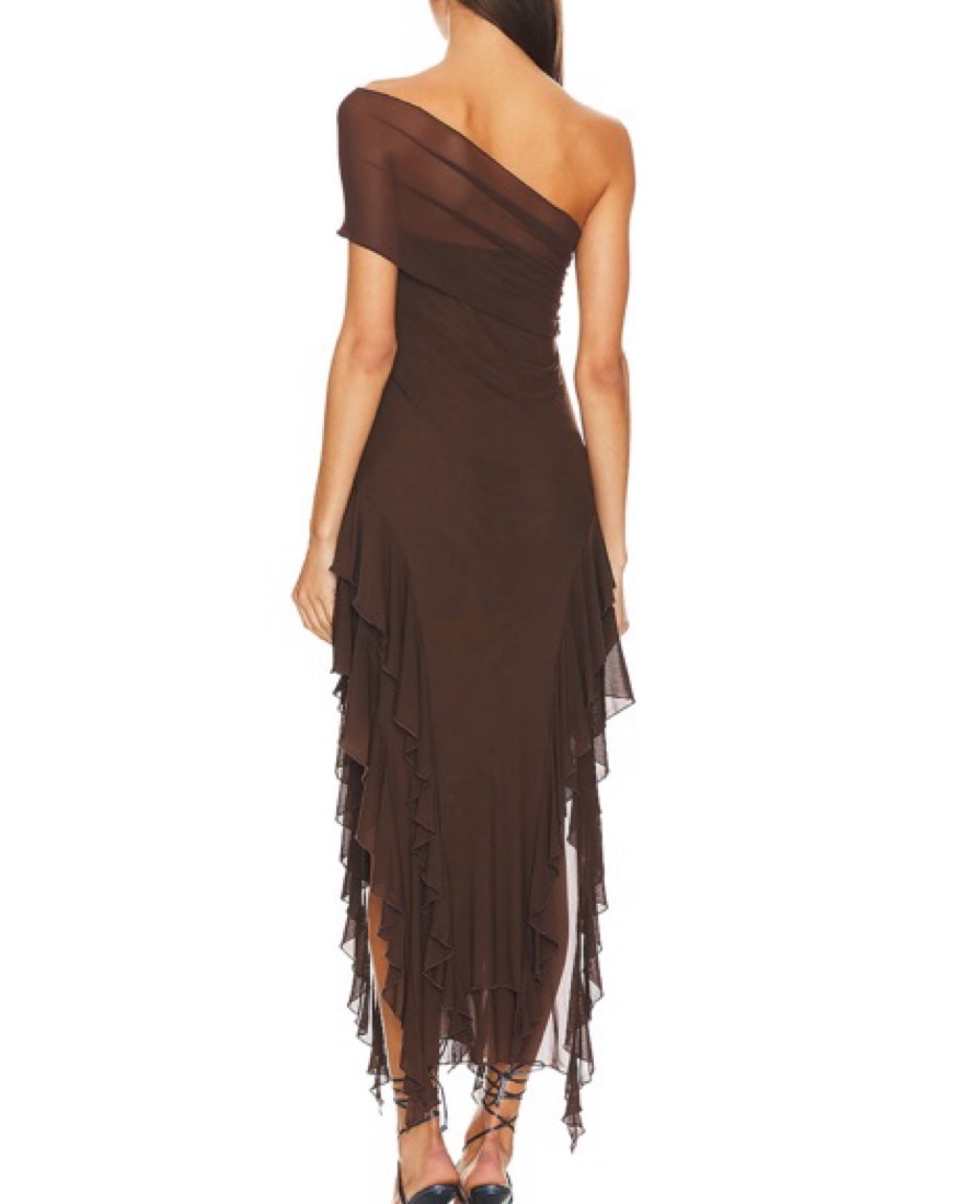green mesh maxi dress Women's Helena Slit Sweetheart Neck Mesh Maxi Dress Customize Dark Green MEAN BLVD