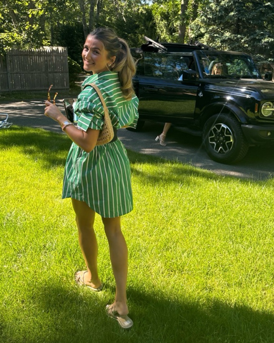 green emerald velvet dress MARNIE SHIRTDRESS - APPLE GREEN main image 0