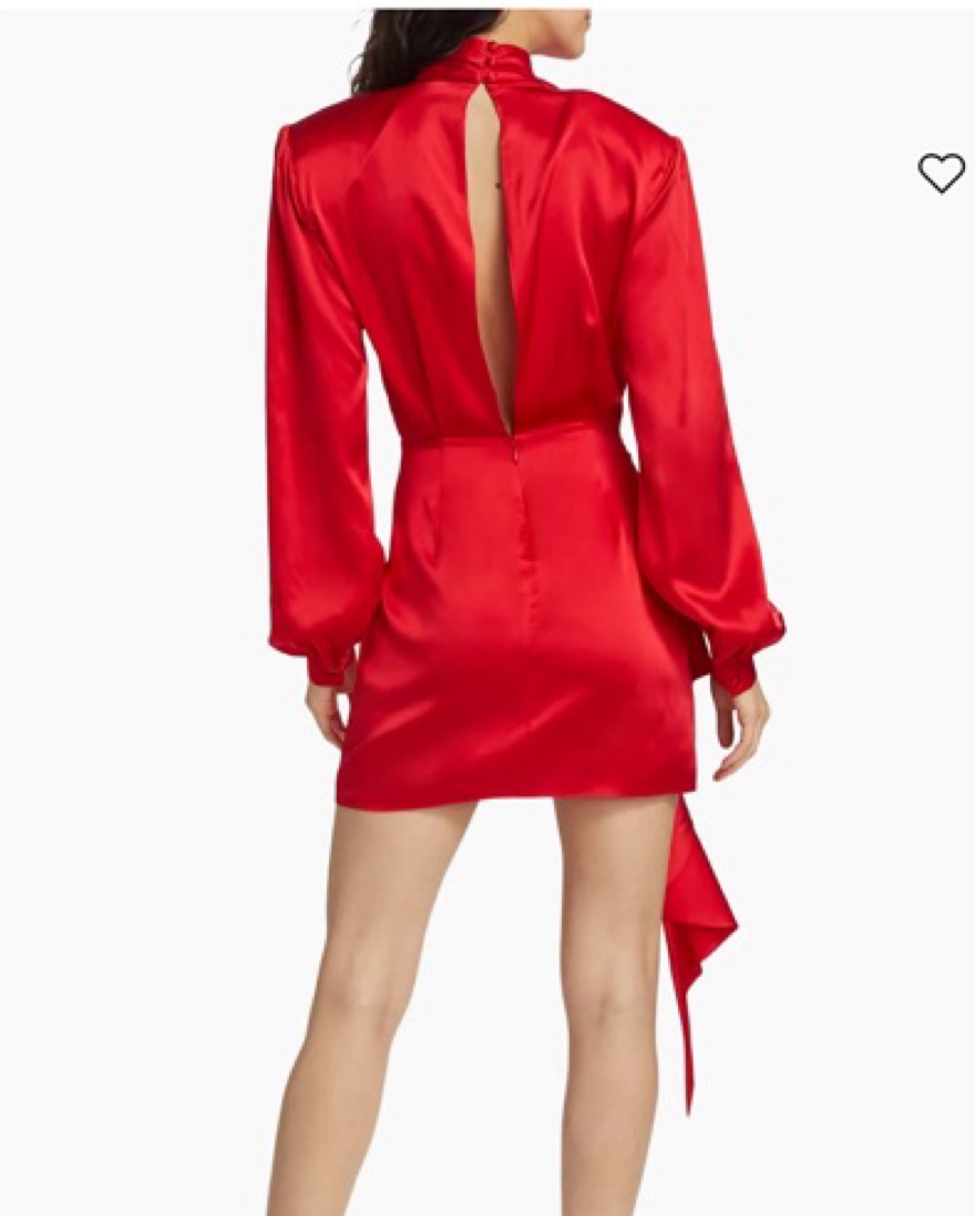 mesh snake dress Aliava
