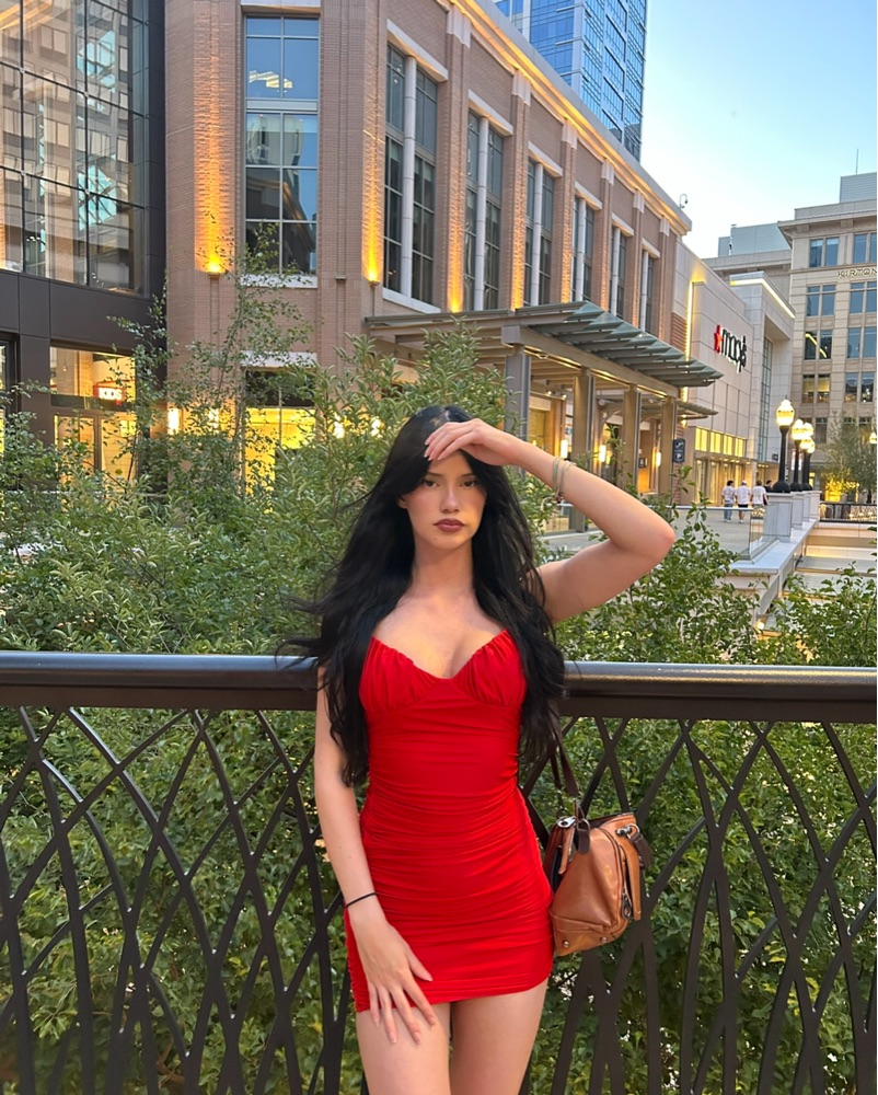 Red Tiger Mist Mini Dress by Tiger Mist - Pickle