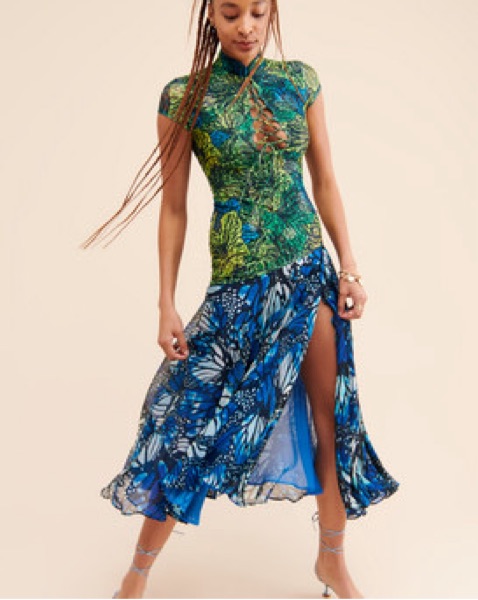 chinese dress ladies Lace Butterfly Dress  shoprntl