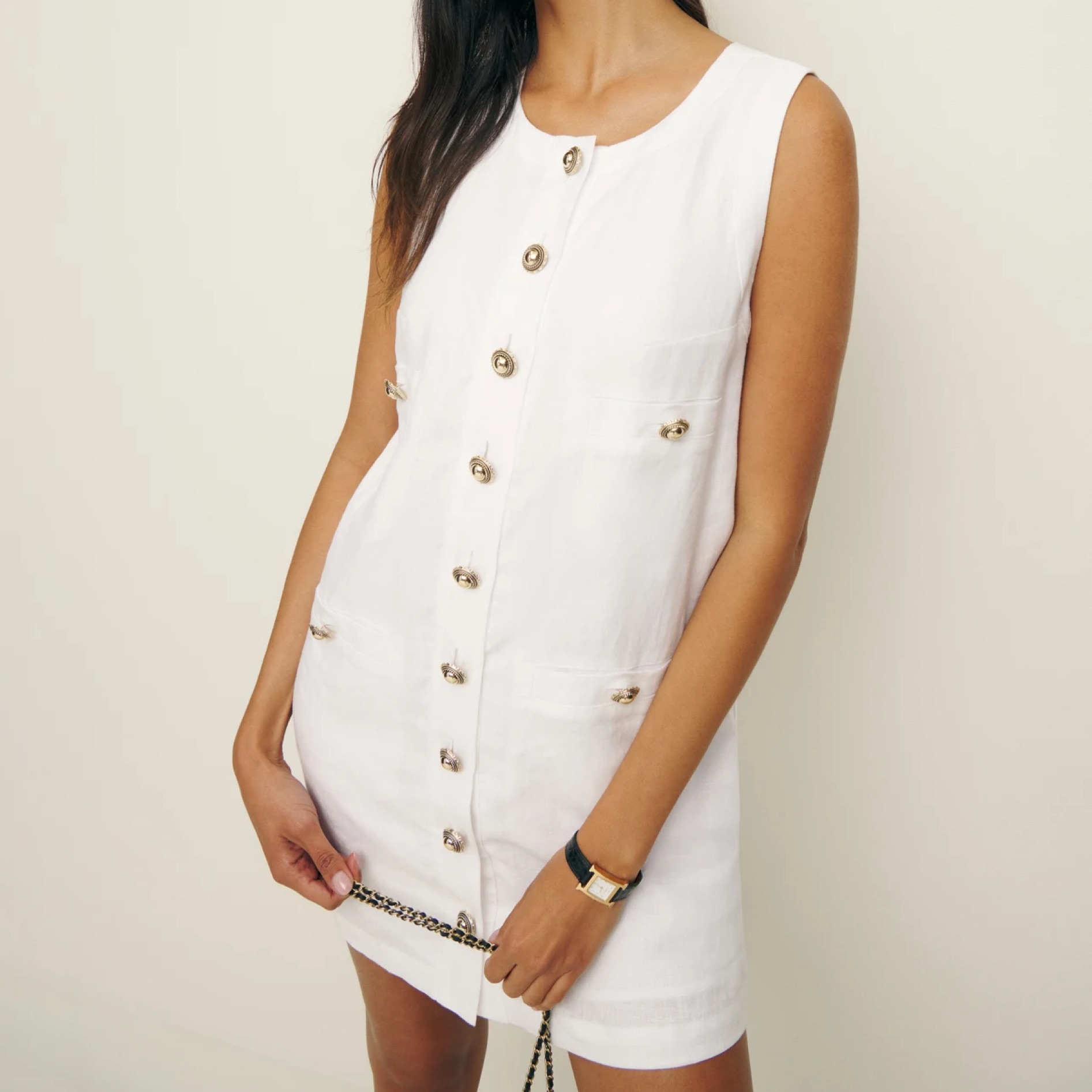Reformation linen dress by Reformation - Pickle