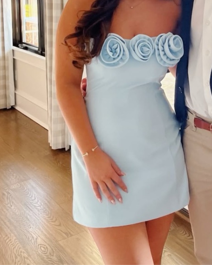 sachin and babi light blue dress Homecoming Dresses Plus Size Wedding Guest Outfits Uk 57 Plus Size Wedding  Guest Dresses {with main image 1