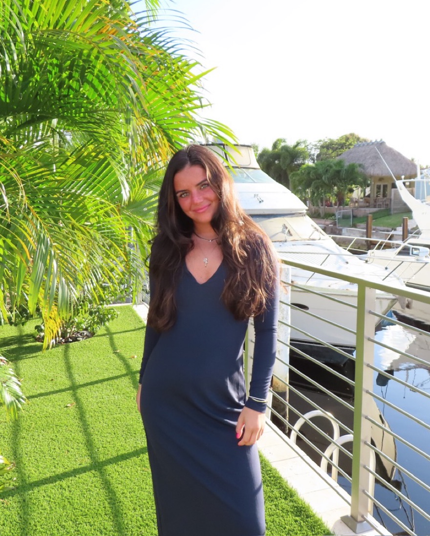 Navy Blue Maxi Dress by Banana Republic - Pickle