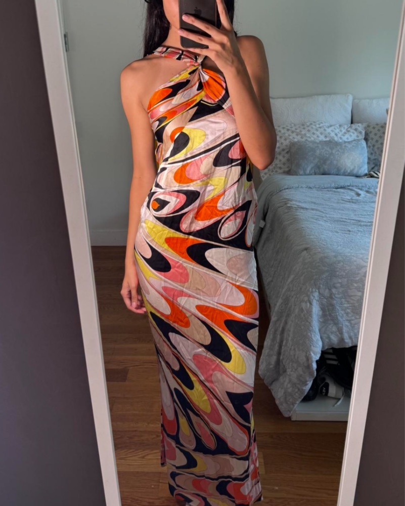 Emilio Pucci Silk maxi Dress by Pucci - Pickle
