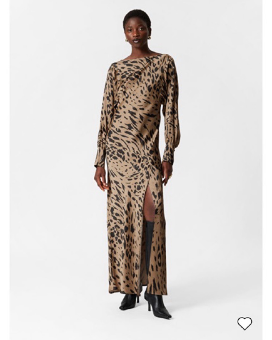 & Other Stories Leopard Print Dress - Image 2