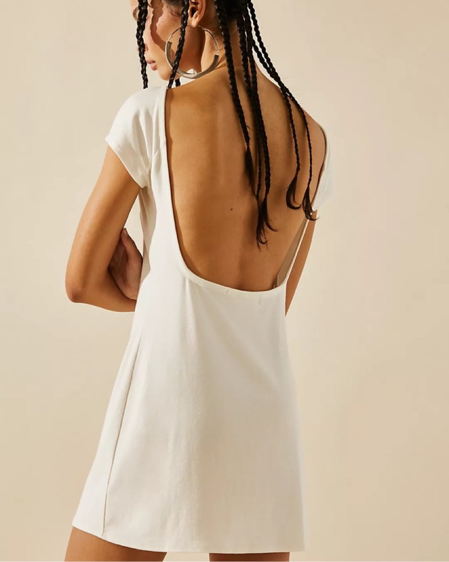 Free people low-back Mini Dress - Image 2