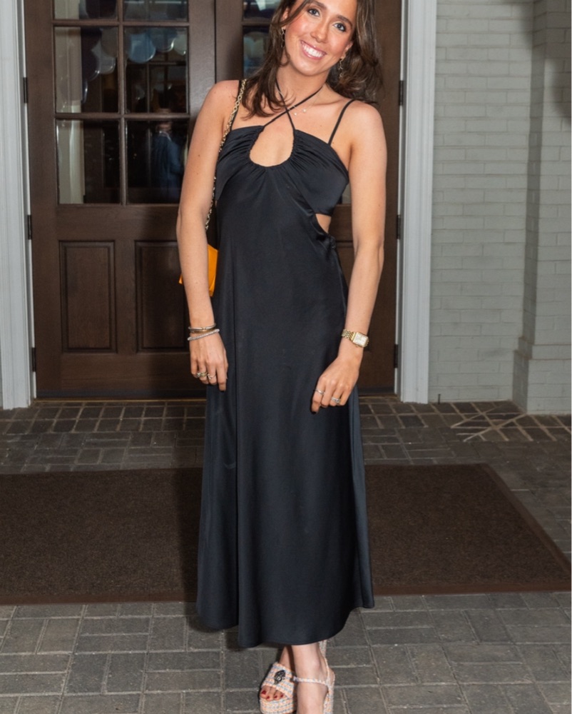 ALC Sienna Halter Neck Satin Midi Dress by ALC - Pickle