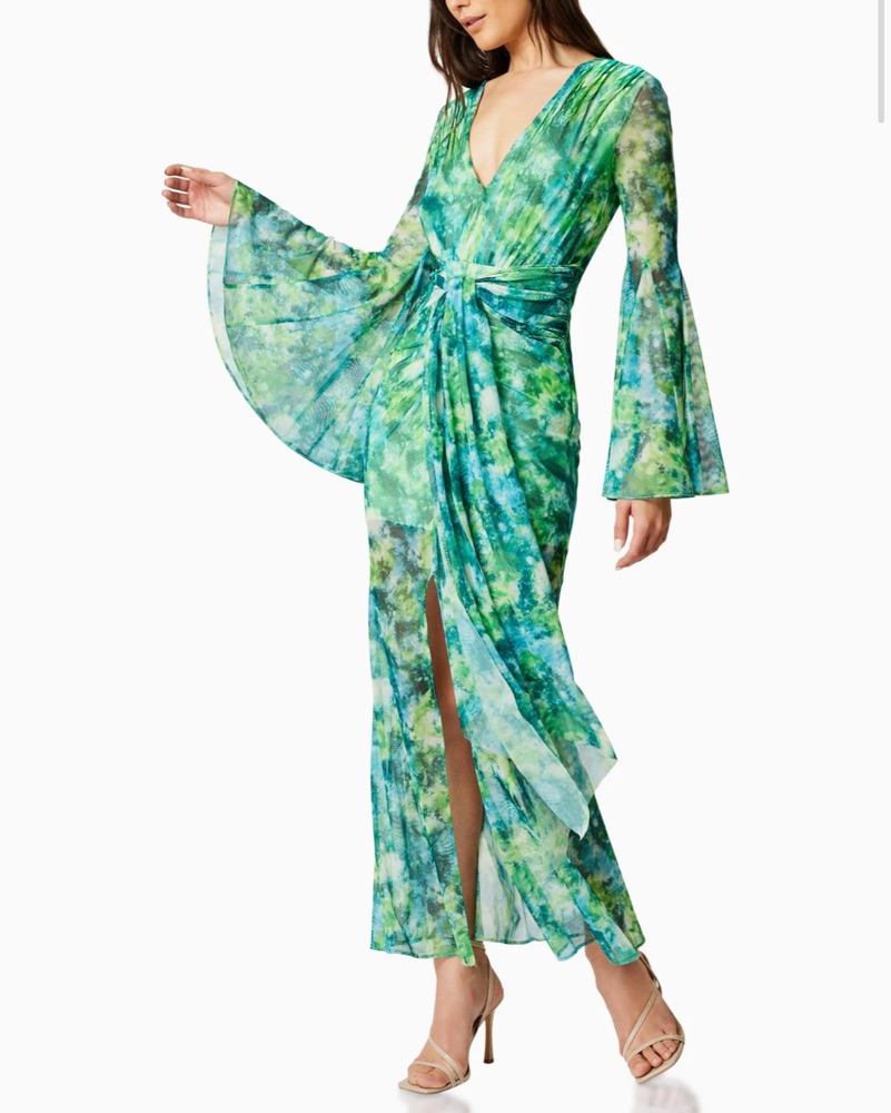 Vibrant Tie-Dye Maxi Dress - Image 2