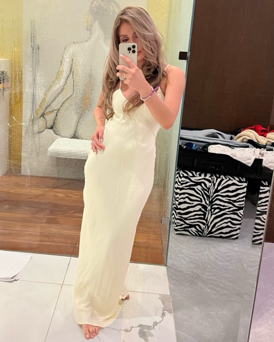 Zara Yellow Maxi Dress - Image 4