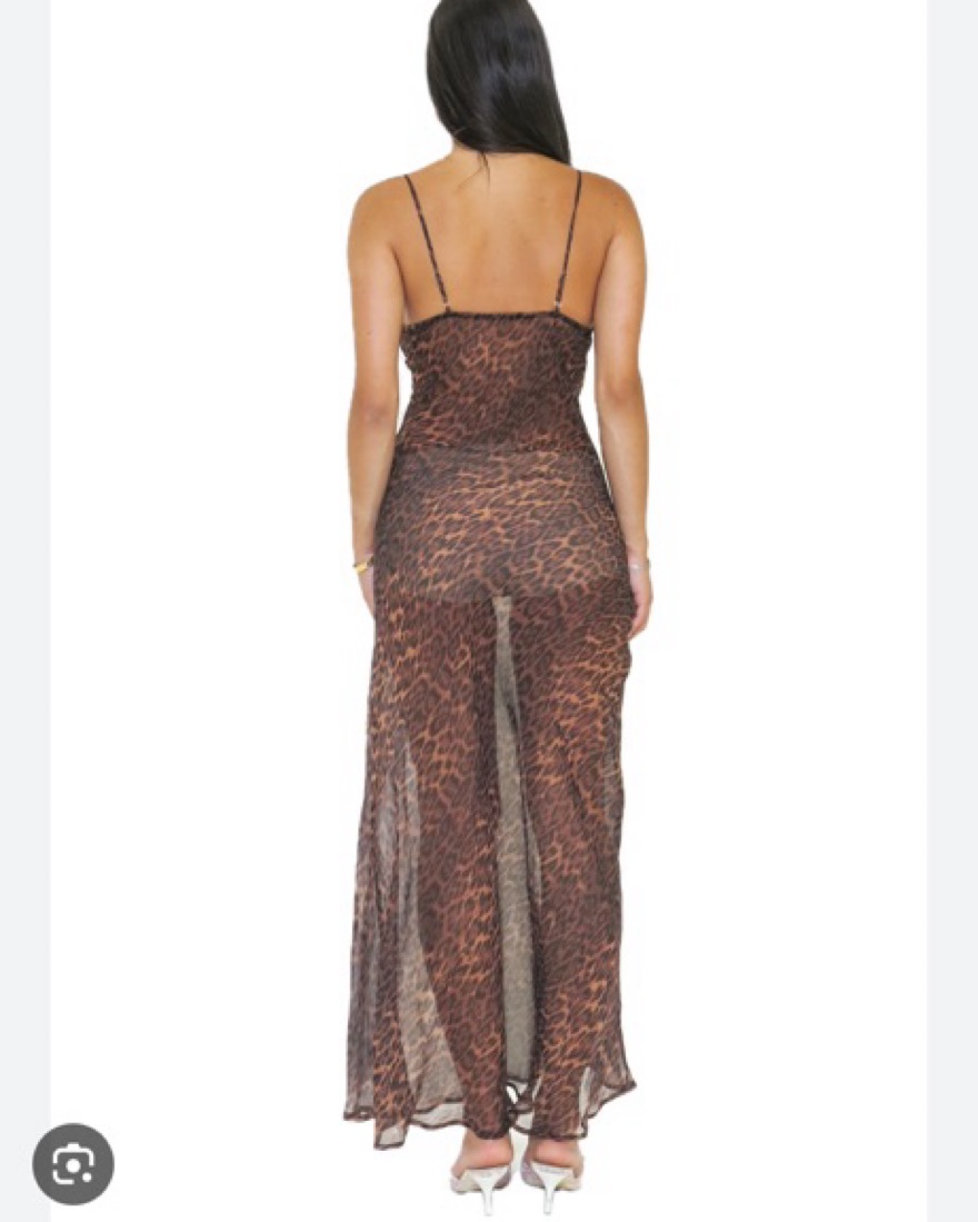 Bella Venice Avani Cheetah Dress by Bella Venice - Pickle