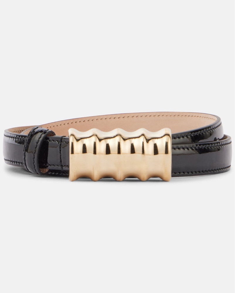 Khaite Julius Small Leather Belt, 75 Shop Julius Small leather belt on Sale at BeyondStyle – Get  main image 2