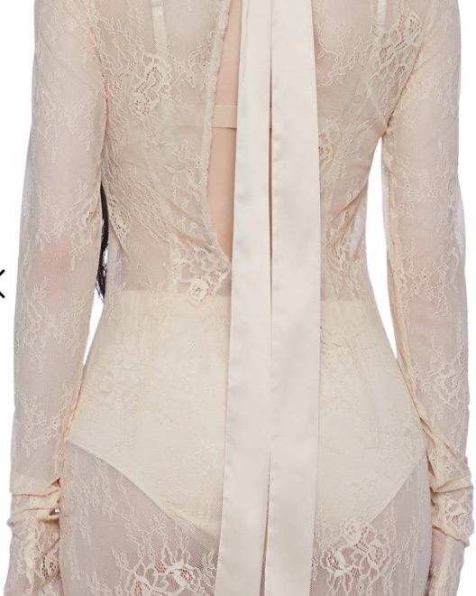 chinese dress ladies Red White Women Long Sleeve Sexy Lace Draped Bodycon Mini Dress Gloves Nightclub Party Celebrate Birthday Dress Red / M main image 1