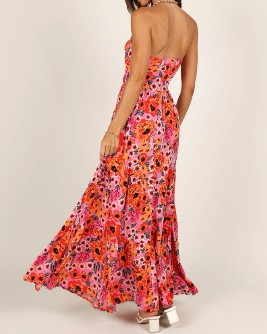 Petal & Pup Pink Maxi Dress by Petal And Pup - Pickle
