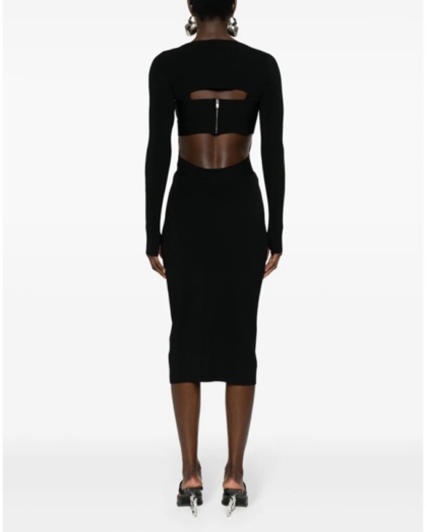 Dion Lee Harness Midi Dress by Dion Lee - Pickle