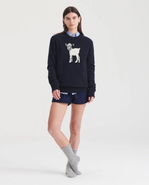 Naadam Cashmere Goat Sweater - Image 2