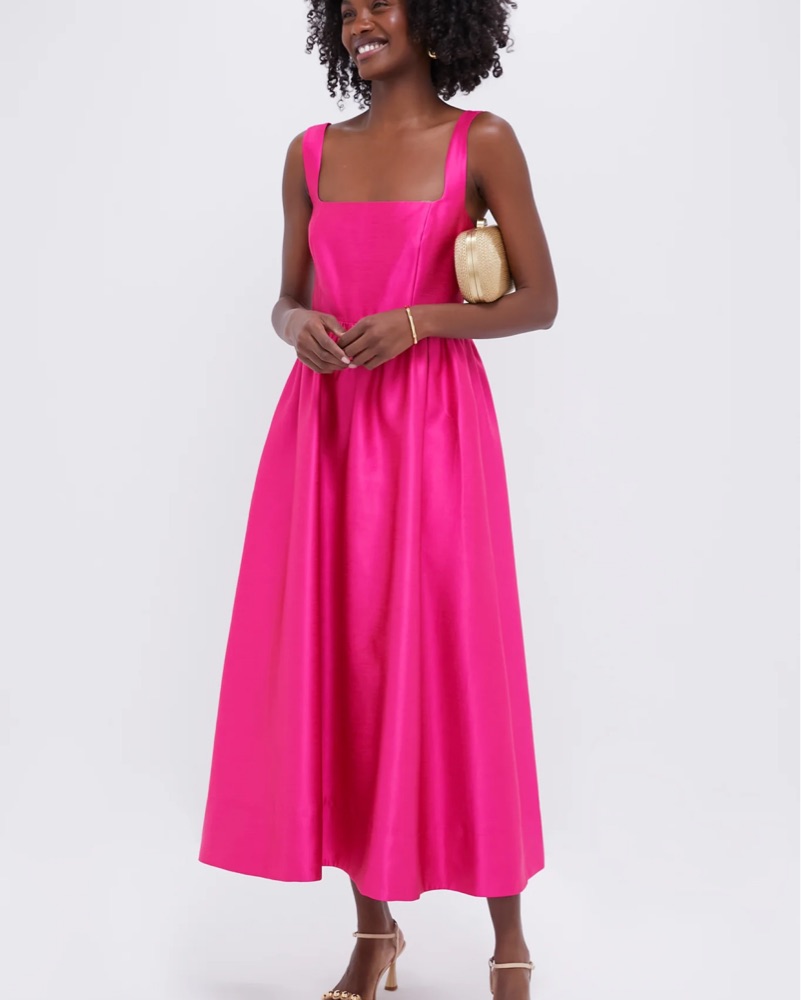 slim fit dress slacks Black Stevie Maxi Dress main image 1