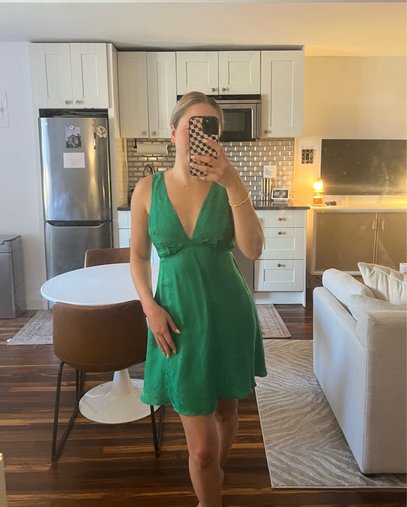 kivari green dress Kivari Talitha Midi Dress main image 0