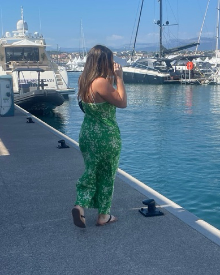 knee length dresses for ladies Maria de la Orden main image 0