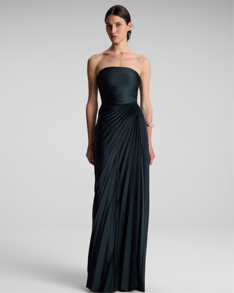 slim fit dress slacks Bianca Lace Maxi Dress